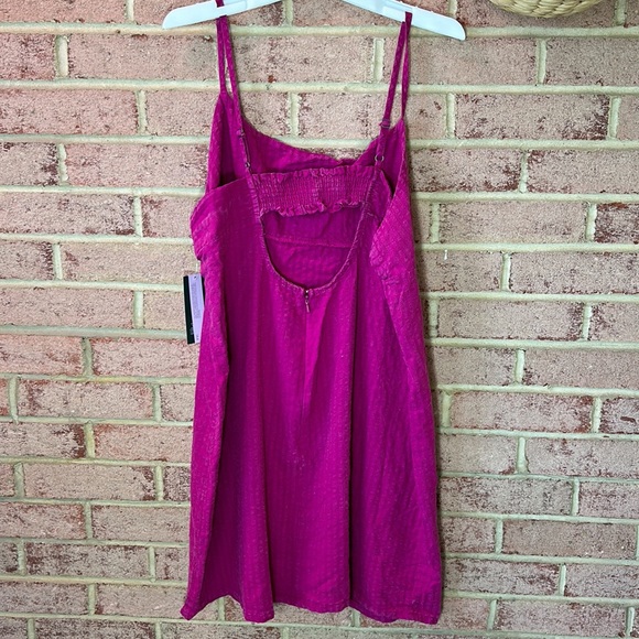 NEW Wild Fable Plumb Purple Spaghetti Strap Dress - Picture 4 of 6